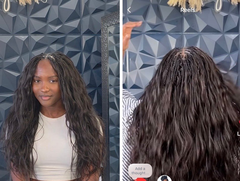 Bora bora Braids (4-5 hours)